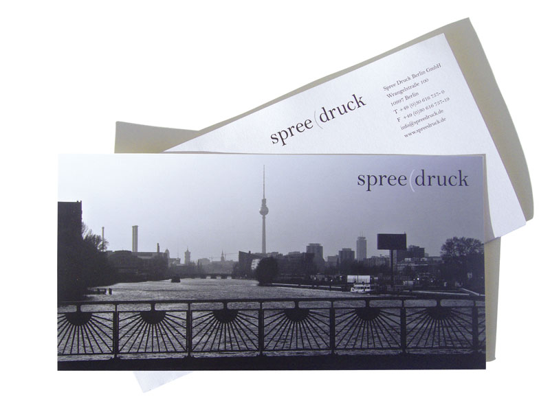 Detail of spreedruck –<br/>Corporate Literature and Branding